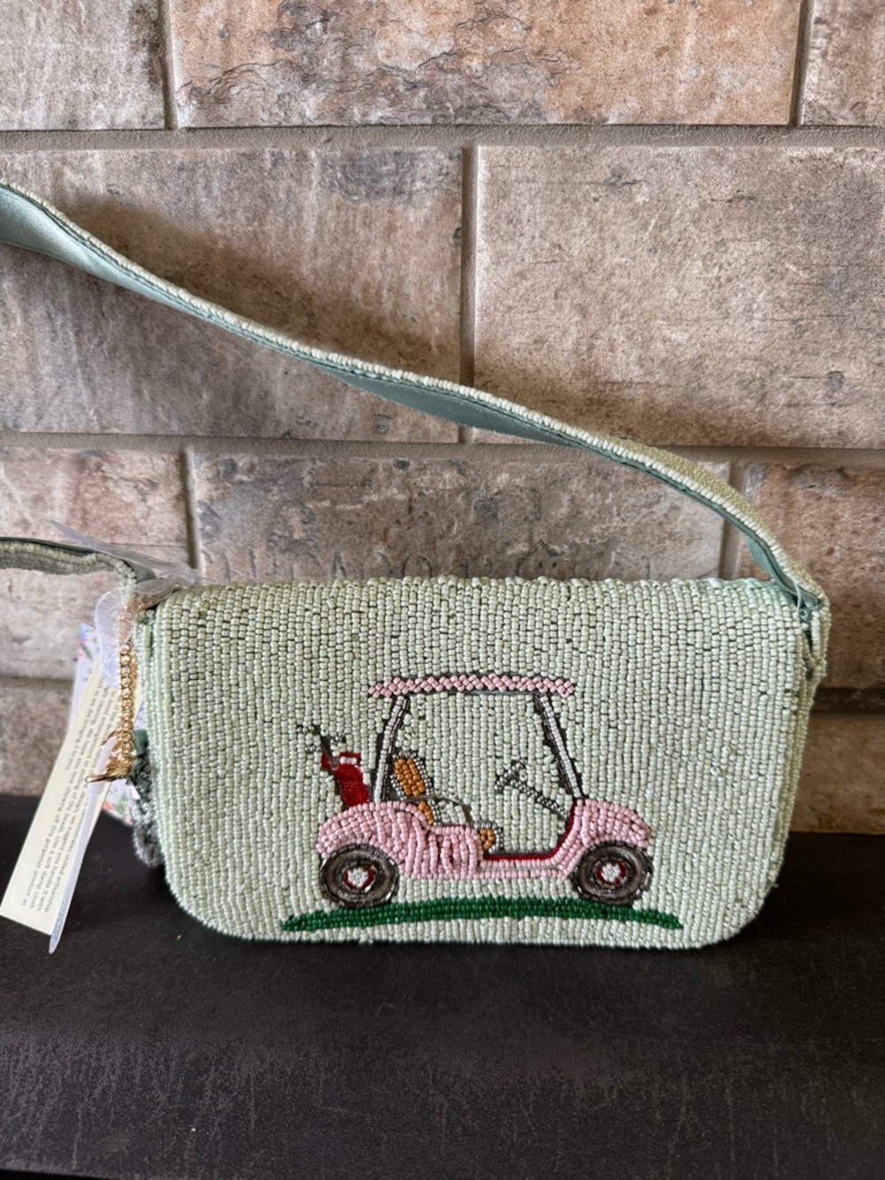 Beaded Golf Cart Bag